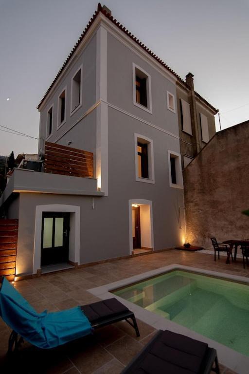 Villa Samos - Renovated Stone Villa With Private Pool- 2 Min From The Sea! Ágios Konstantínos Dış mekan fotoğraf