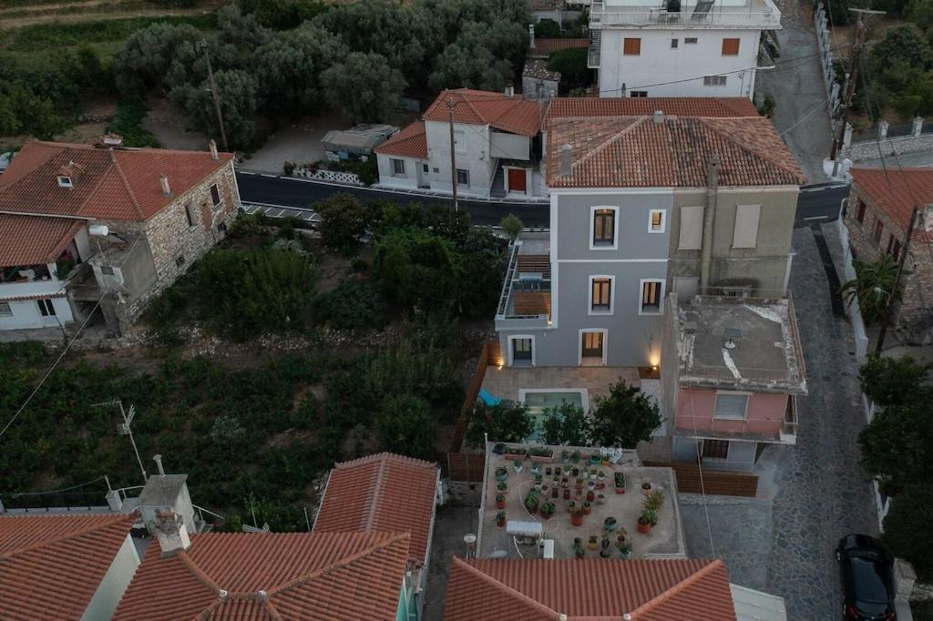 Villa Samos - Renovated Stone Villa With Private Pool- 2 Min From The Sea! Ágios Konstantínos Dış mekan fotoğraf