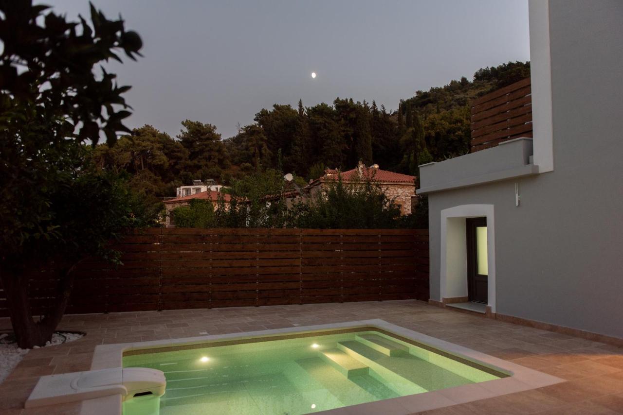 Villa Samos - Renovated Stone Villa With Private Pool- 2 Min From The Sea! Ágios Konstantínos Dış mekan fotoğraf