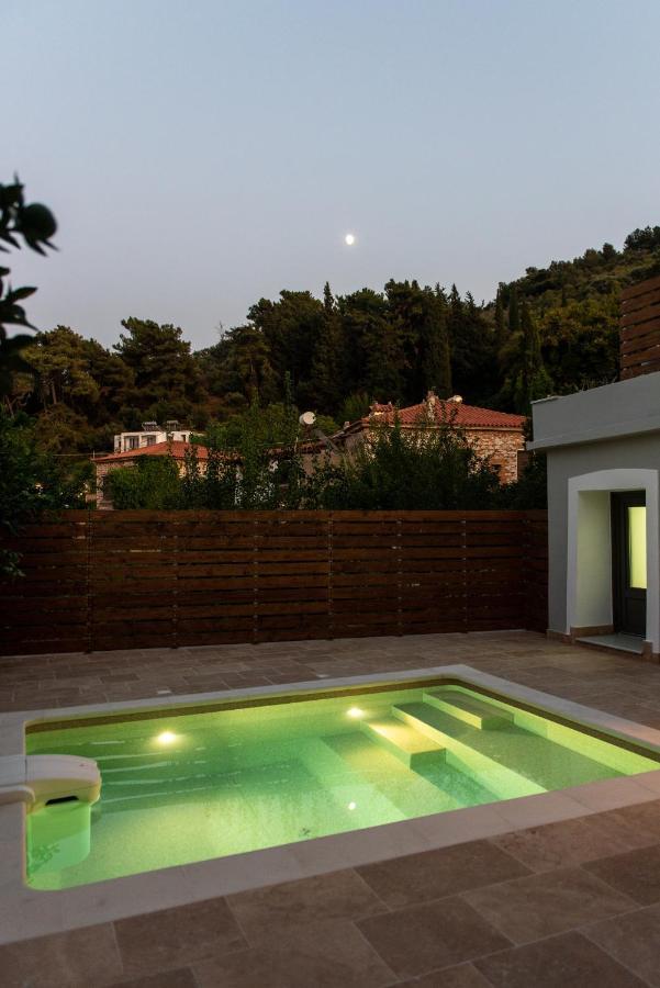 Villa Samos - Renovated Stone Villa With Private Pool- 2 Min From The Sea! Ágios Konstantínos Dış mekan fotoğraf